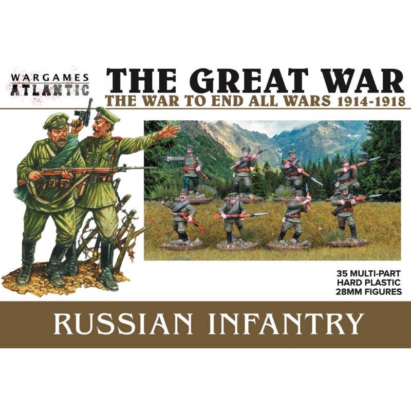 RSL Gaming AB | Russian Infantry (1916-1918)