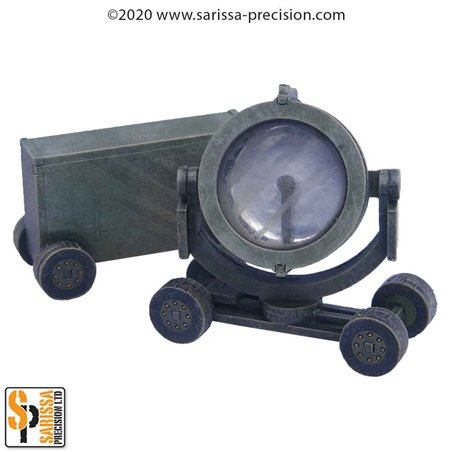 RSL Gaming AB | 28mm World War : Searchlight & Generator Set