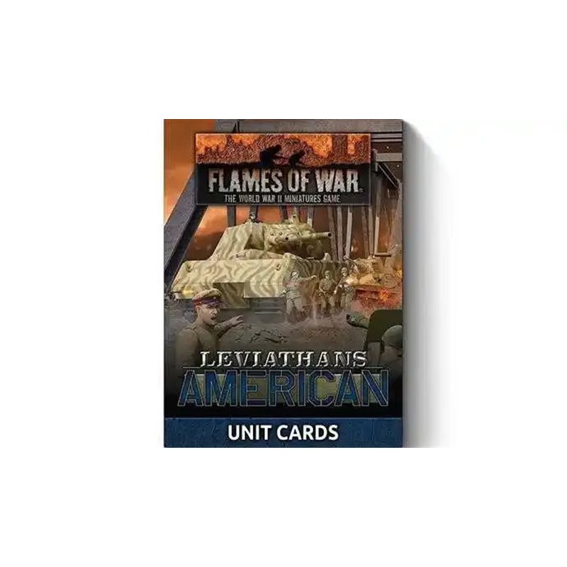 RSL Gaming AB | Late War Leviathans: American Unit Cards (33x
Cards)