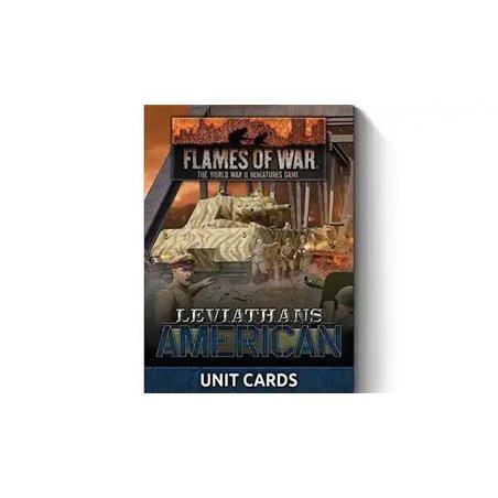 RSL Gaming AB | Late War Leviathans: American Unit Cards (33x
Cards)