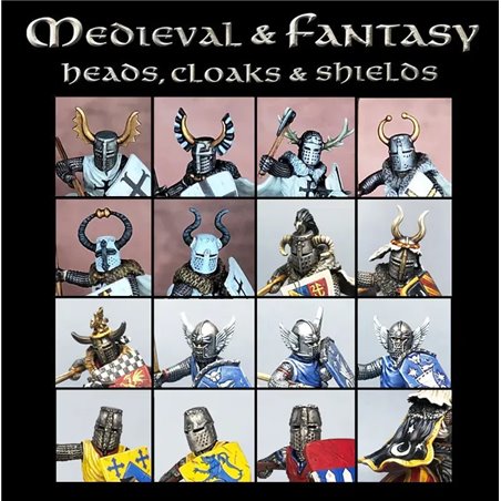 RSL Gaming AB | Medieval & Fantasy Heads, Cloaks & Shields