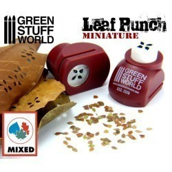 Miniature Leaf Punch : RED