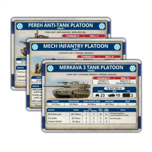 Israeli IDF Unit Card Pack (x48 Cards)