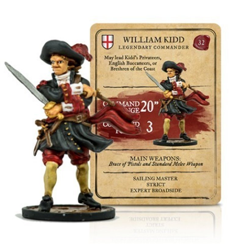 RSL Gaming AB | English : Legendary Commander : William Kidd