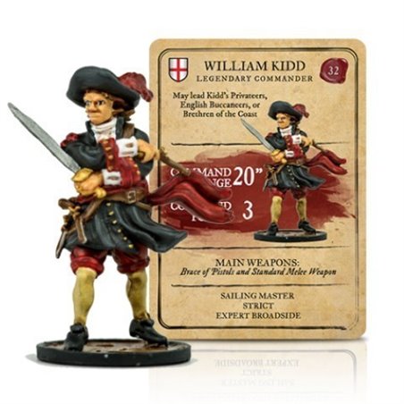 RSL Gaming AB | English : Legendary Commander : William Kidd