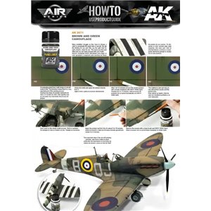Paneliner for Brown and Green Camouflage