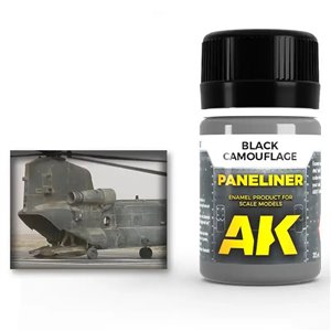 Paneliner for Black Camouflage