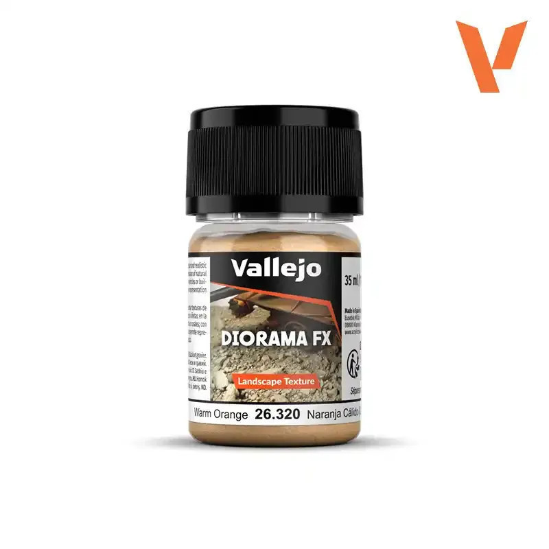 RSL Gaming AB | Vallejo Diorama FX Warm Orange 0.1-1 mm