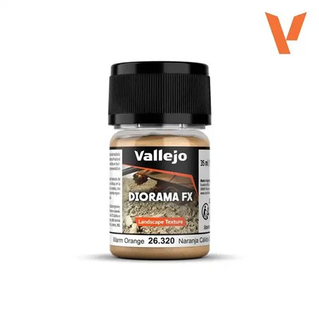 RSL Gaming AB | Vallejo Diorama FX Warm Orange 0.1-1 mm