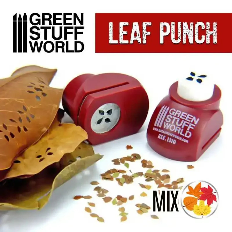 RSL Gaming AB | Miniature Leaf Punch : RED