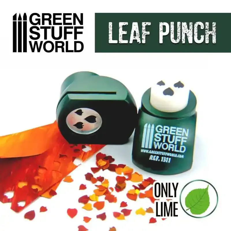 RSL Gaming AB | Miniature Leaf Punch : DARK GREEN