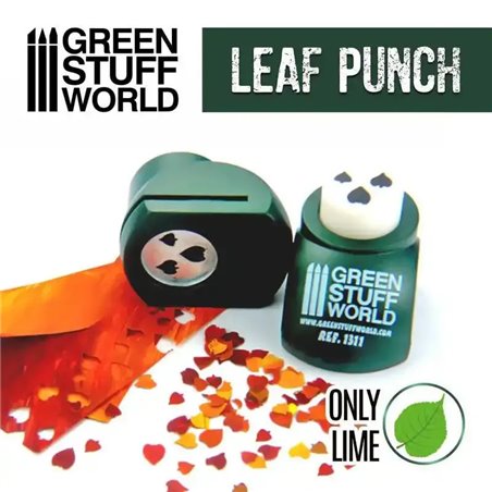 RSL Gaming AB | Miniature Leaf Punch : DARK GREEN