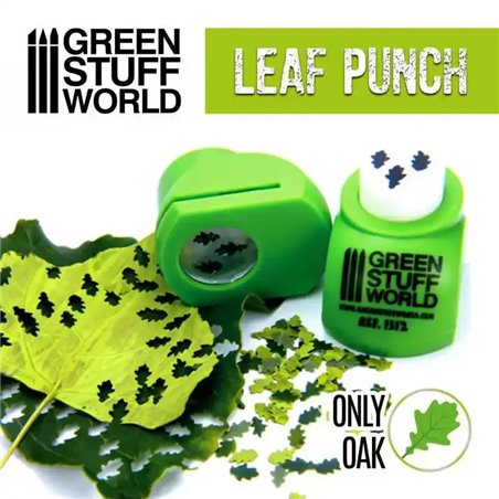 RSL Gaming AB | Miniature Leaf Punch : LIGHT GREEN