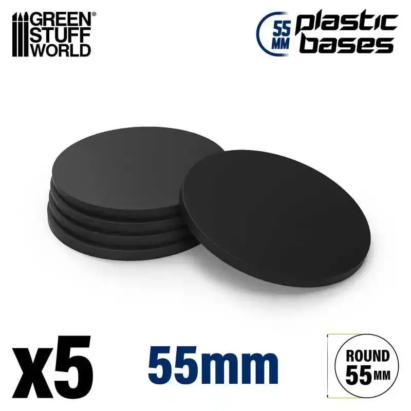 RSL Gaming AB | Plastic Bases - Round 55mm (5)