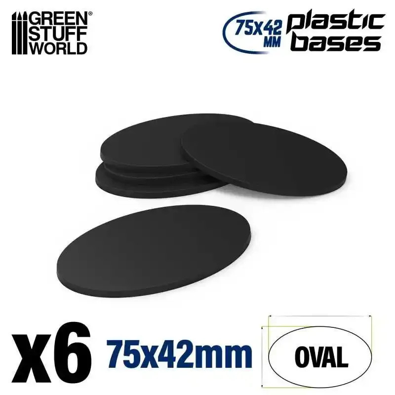 RSL Gaming AB | Plastic Bases - Oval 75x42mm AOS