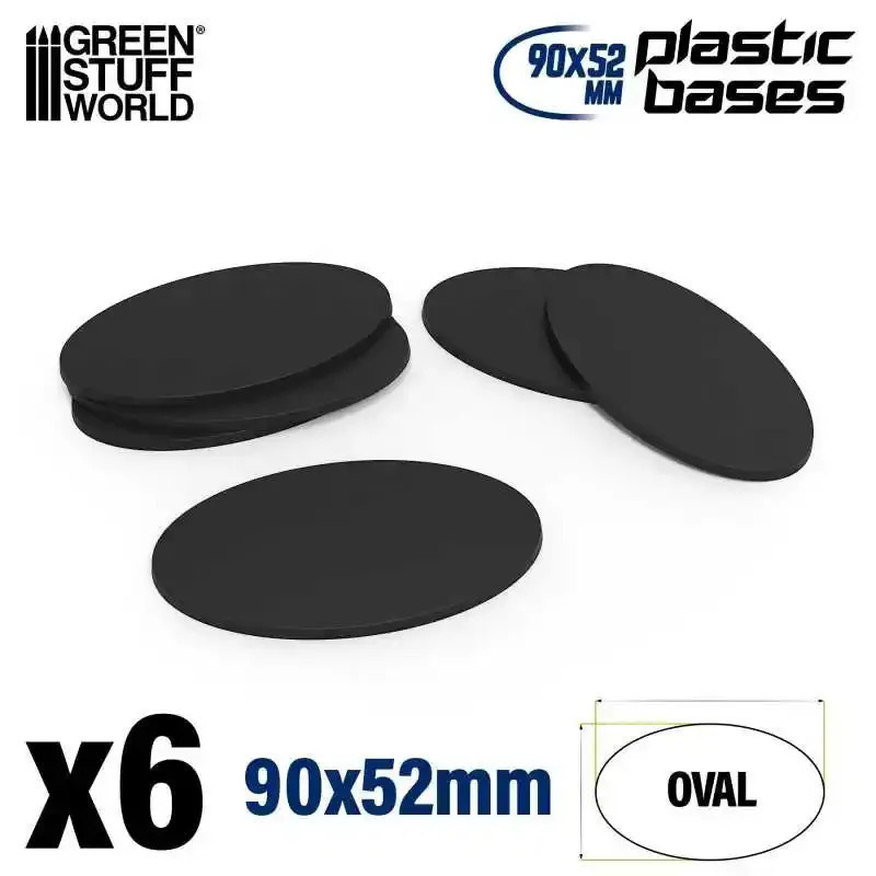 RSL Gaming AB | Plastic Bases - Oval 90x52mm AOS