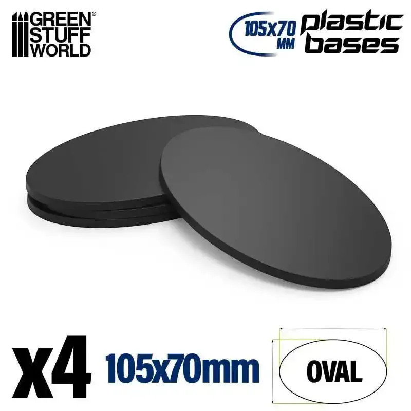 RSL Gaming AB | Plastic Bases - Oval 105x70mm AOS