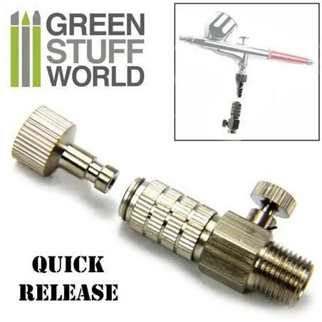 RSL Gaming AB | QuickRelease Adapter with Air Flow Control 1/8