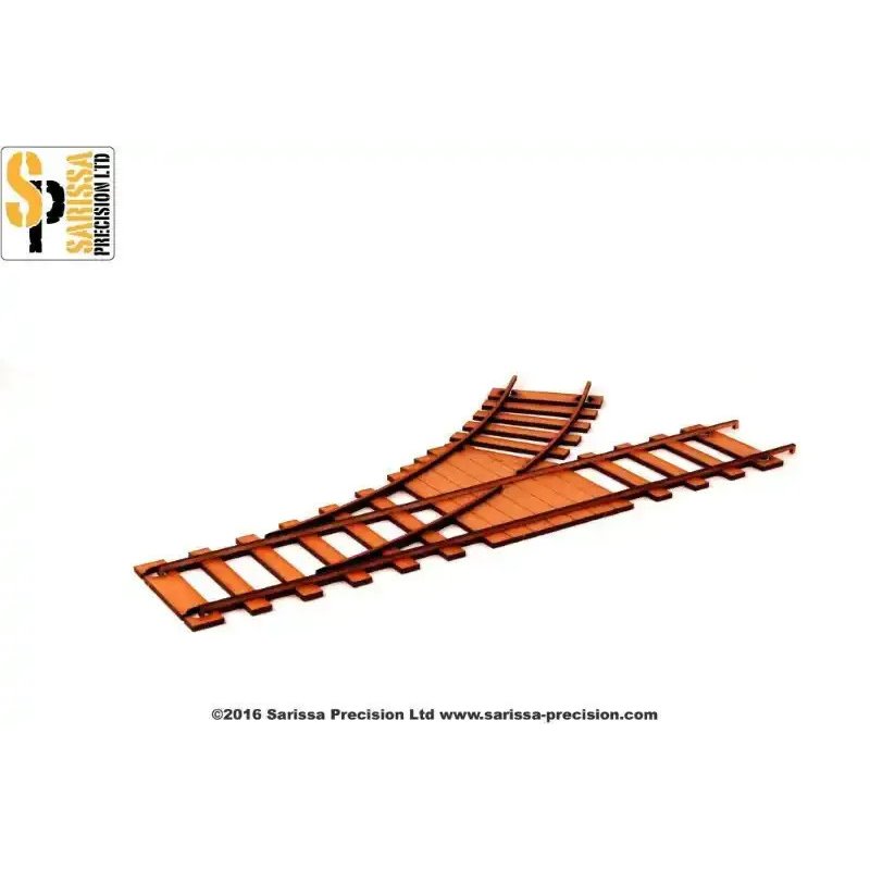 RSL Gaming AB | 28mm Railways : Track Pack - Points