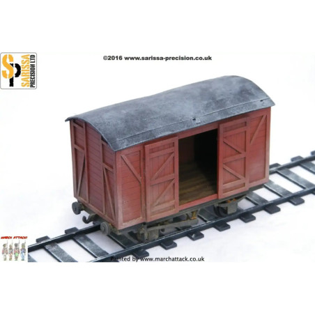 28mm Railways : Goods Wagon (Rolling Stock)