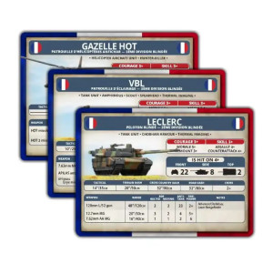 French Unit Card Pack (x33)