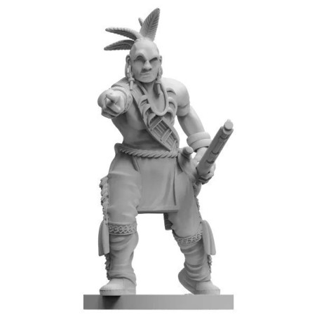 Native American : Woodland Tribe Commander