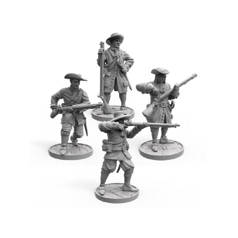 English : North American Militia Unit