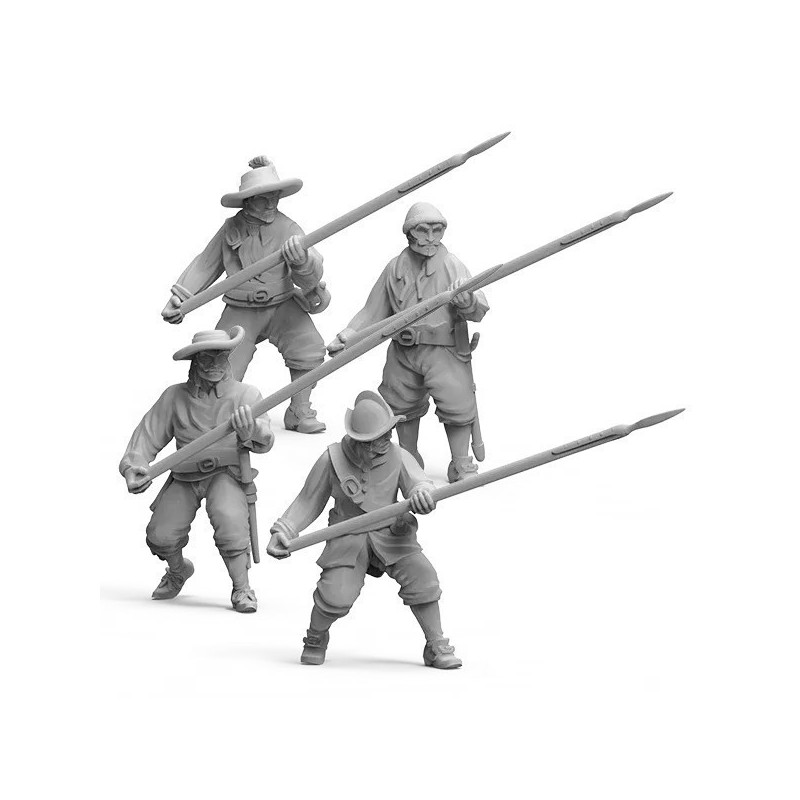 European Pikemen Unit Resculpt
