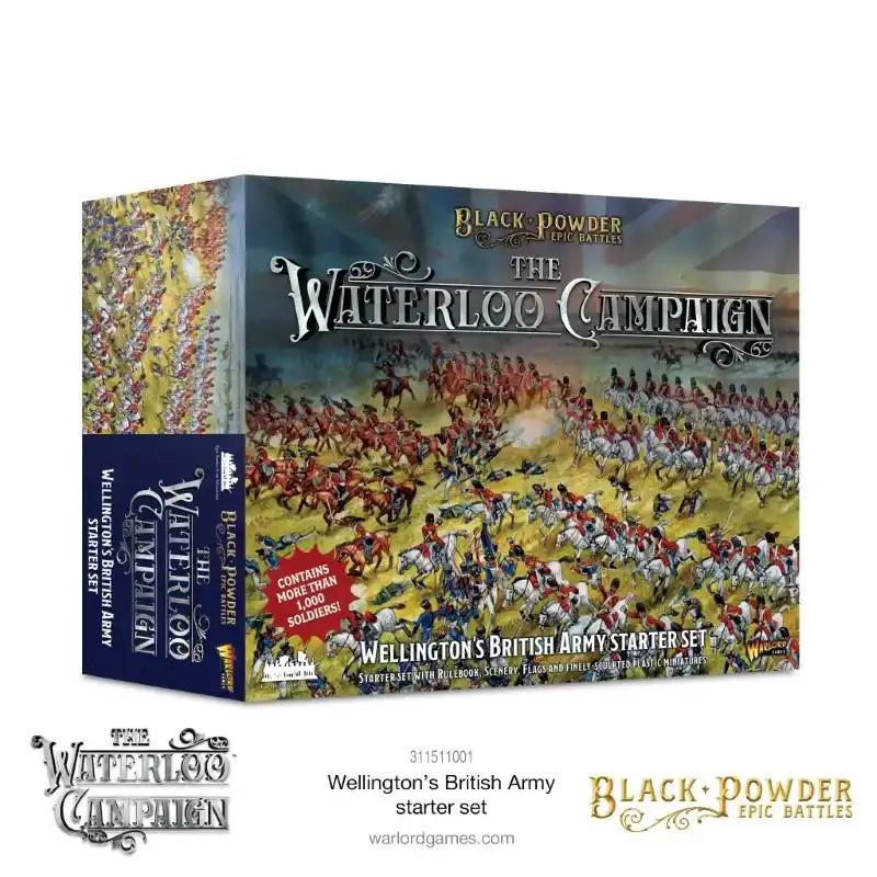 Epic Black Powder Waterloo - British Starter Set