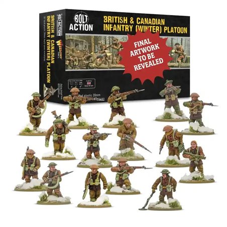 RSL Gaming AB | British & Canadian infantry (Winter) Platoon 