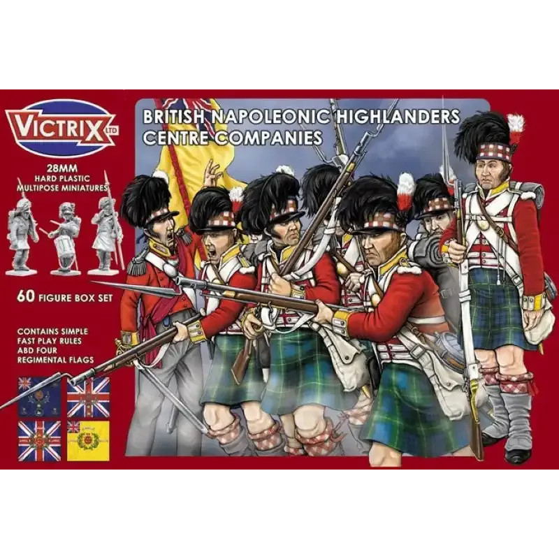 British Napoleonic Highlander Centre Companies