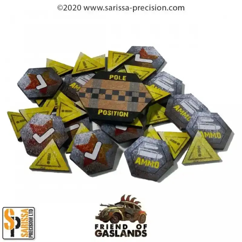 Gaslands Refueled Tokens (Full Color)