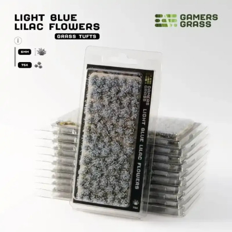 RSL Gaming AB | Light Blue Lilac Flowers