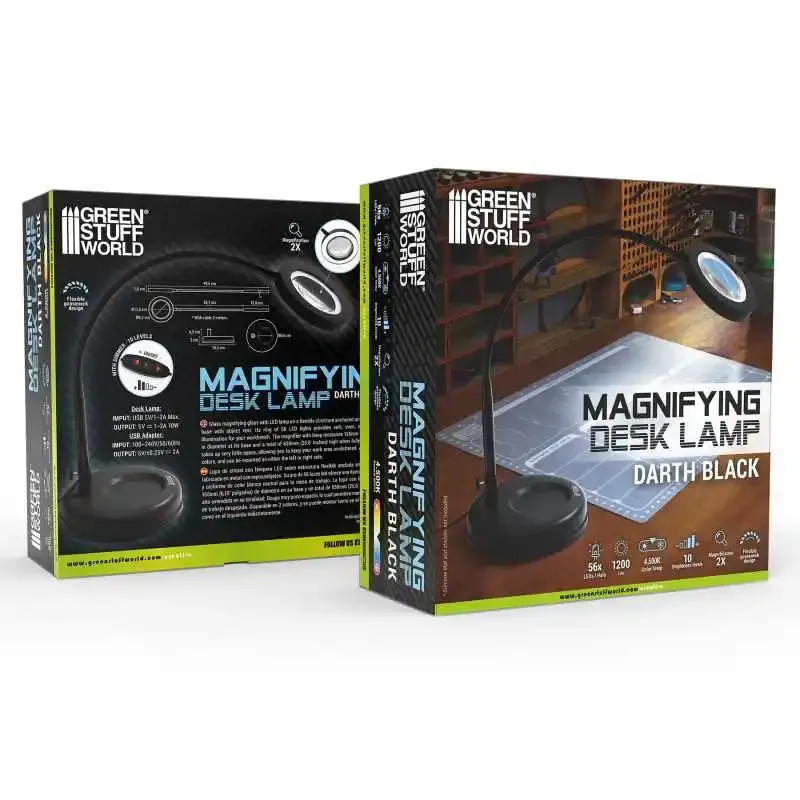 RSL Gaming AB | Magnifying desk lamp - Darth Black