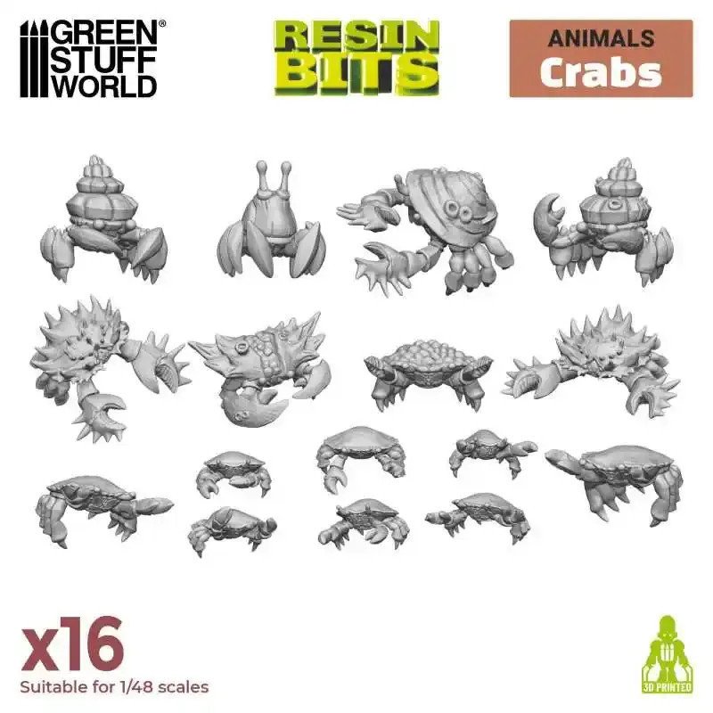 RSL Gaming AB | 3D printed set - Crabs 1:48-1:35