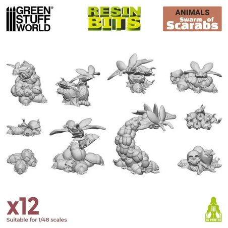 RSL Gaming AB | 3D printed set - Swarm of Scarabs