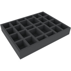 50 MM FULL-SIZE FOAM TRAY WITH 26 COMPARTMENTS