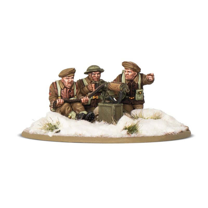 RSL Gaming AB | British & Canadian Infantry (Winter) Medium Machine Gun Team