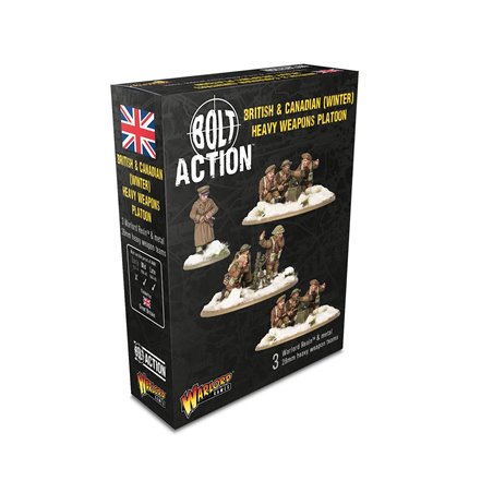 RSL Gaming AB | British & Canadian Infantry (Winter) Heavy Weapons Platoon