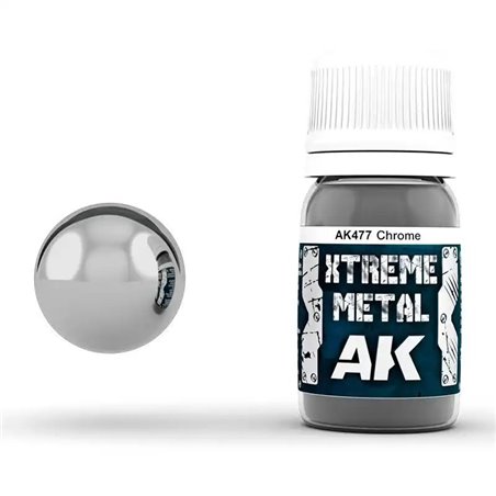 RSL Gaming AB | Xtreme Metal Chrome 30ml
