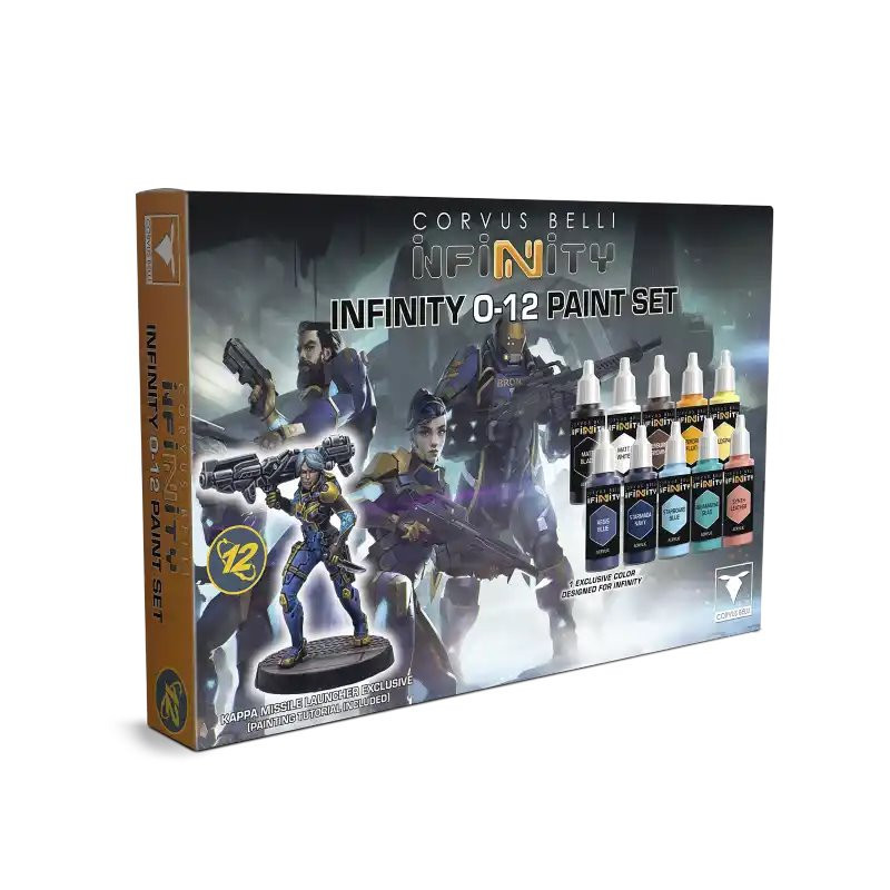 RSL Gaming AB | Infinity O-12 Paint Set Kappa Missile Launcher Exclusive 