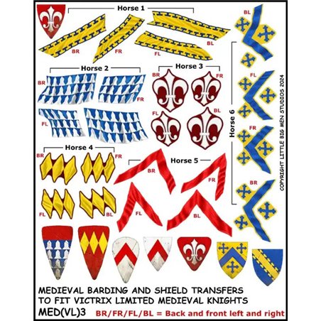 RSL Gaming AB | Medieval Barding and Shield Transfers 3