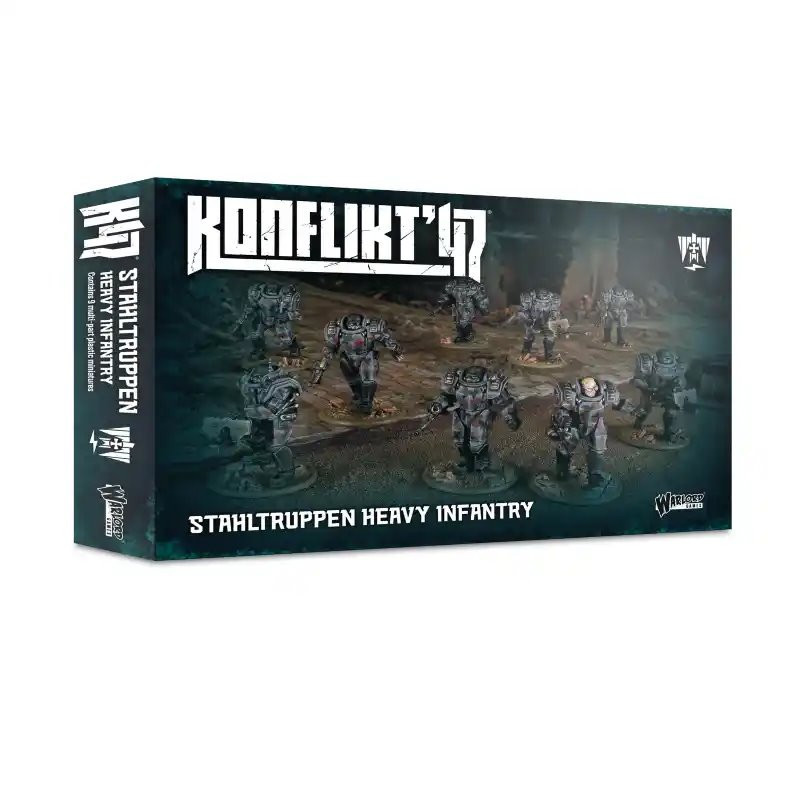 RSL Gaming AB | Konflikt '47 Axis Stahltruppen Heavy Infantry