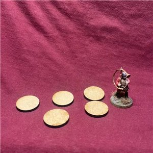 25mm MDF-bas, Rund
