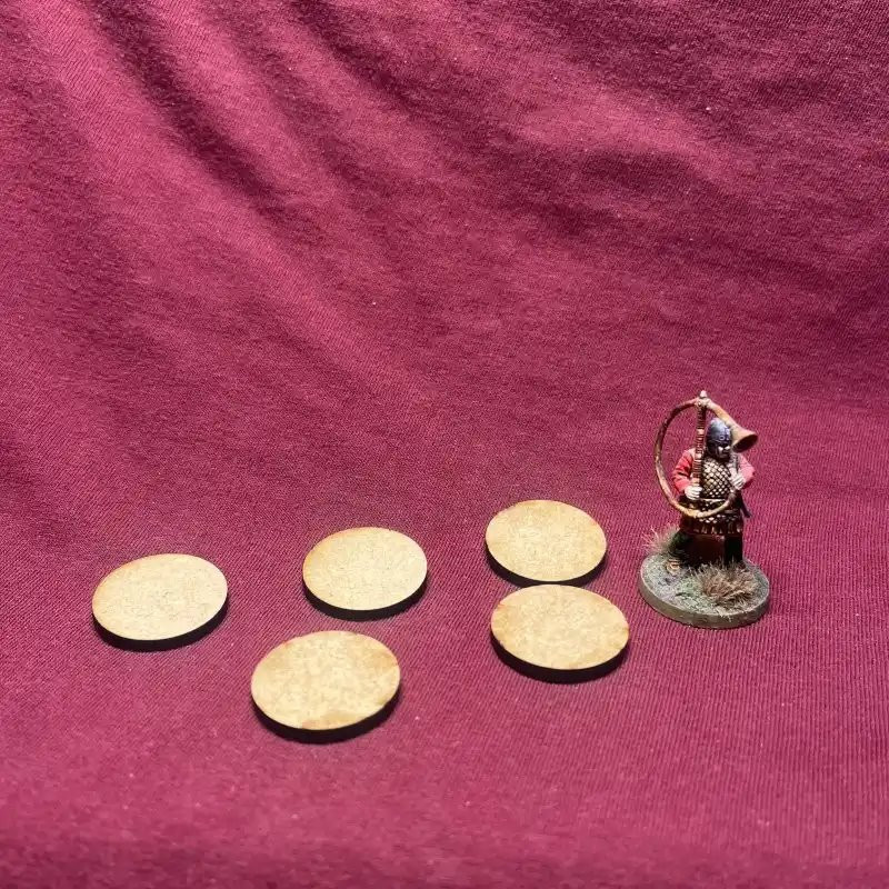 RSL Gaming AB | Rund 25mm MDF-bas
