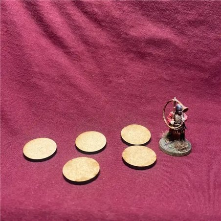 RSL Gaming AB | Rund 25mm MDF-bas