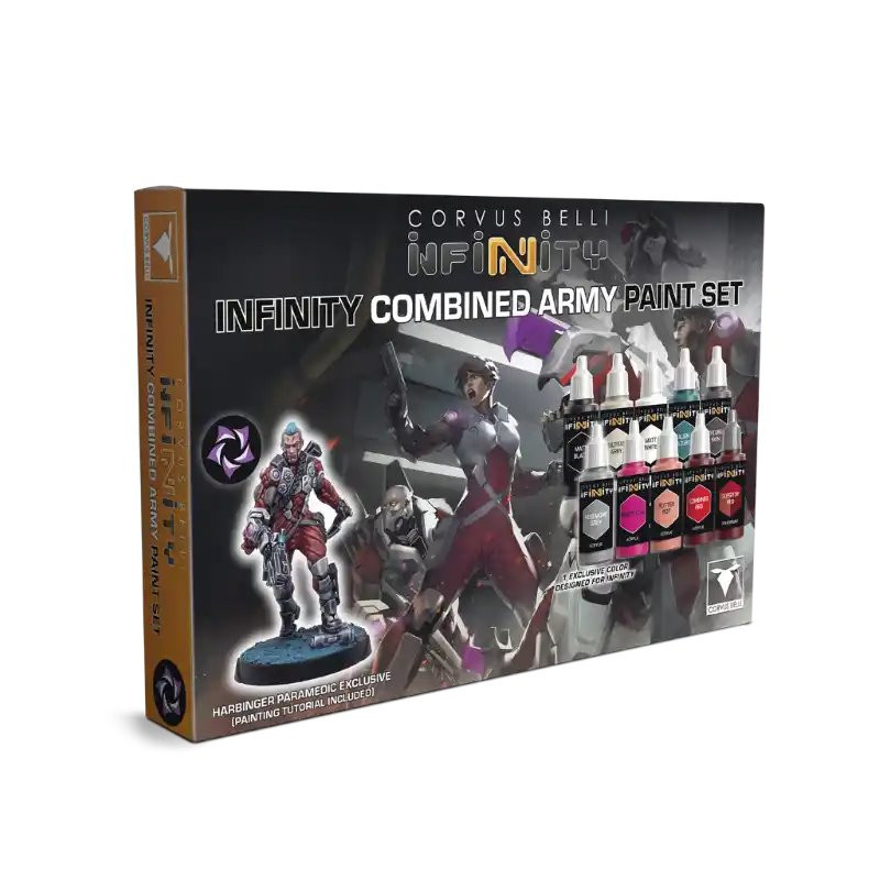 RSL Gaming AB | Infinity Combined Army Paint Set Harbinger Paramedic exclusive 