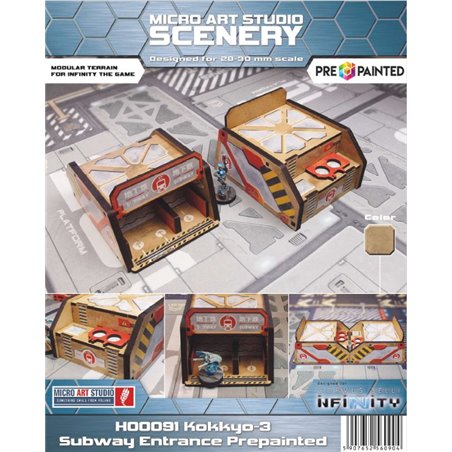 RSL Gaming AB | Kokkyo 3 - Subway Entrance Prepainted