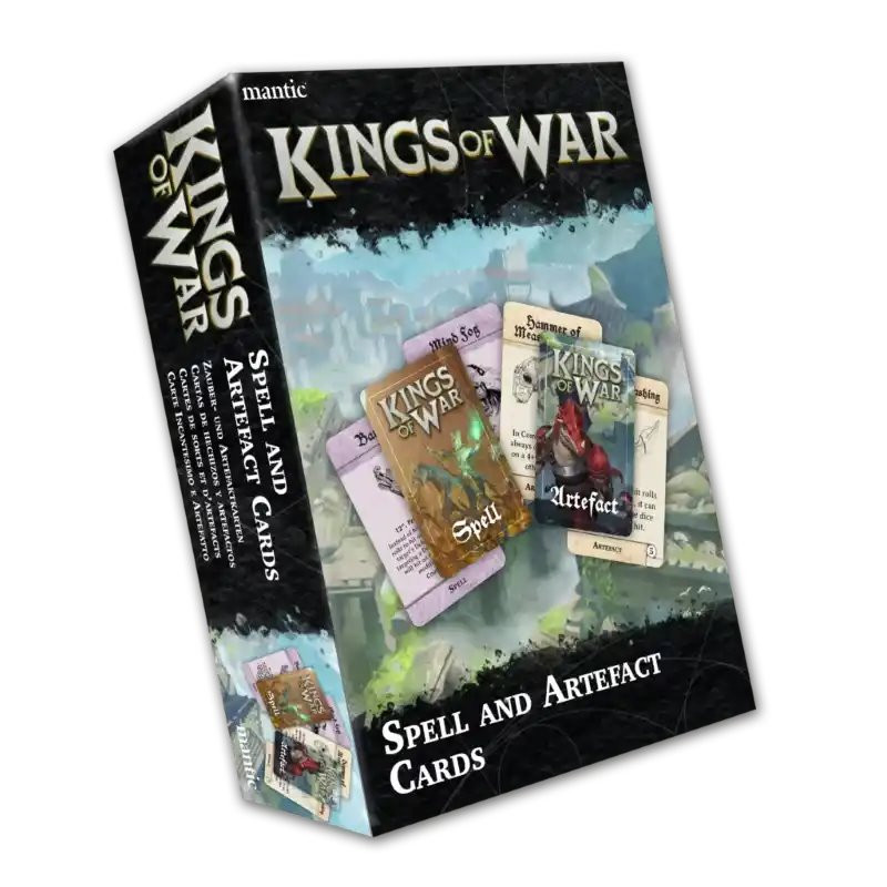 RSL Gaming AB | Kings of War 4.0: Spell and Artefact Cards