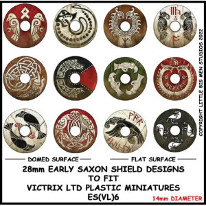 Early Saxon Shield Designs 6